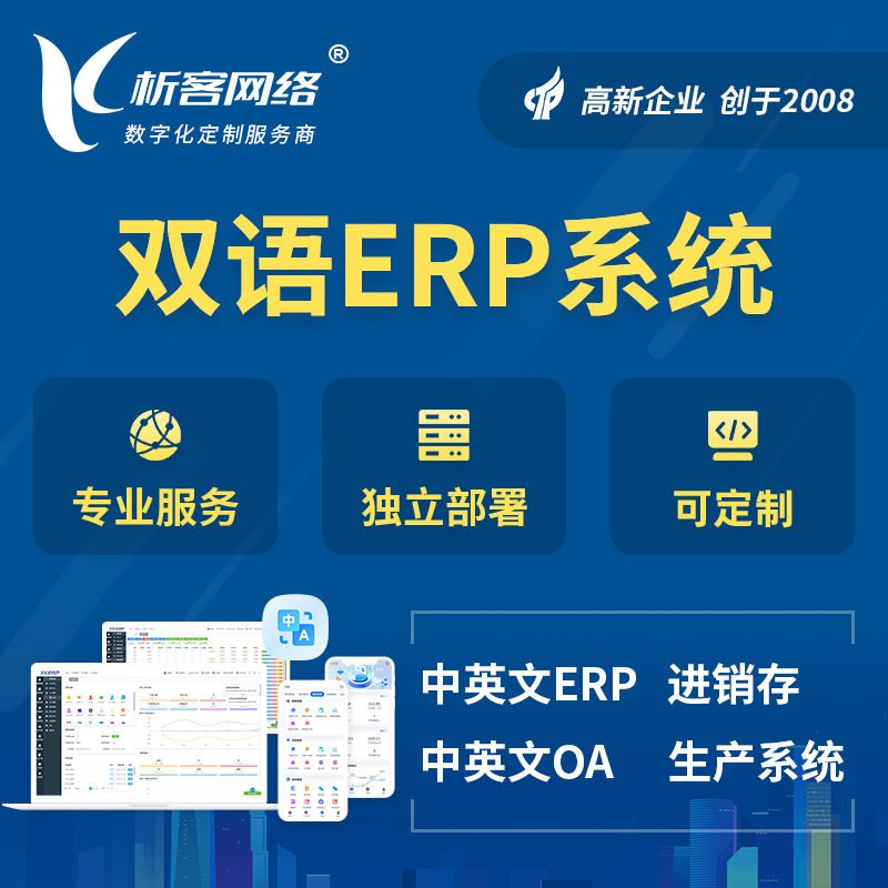 吉林双语ERP系统